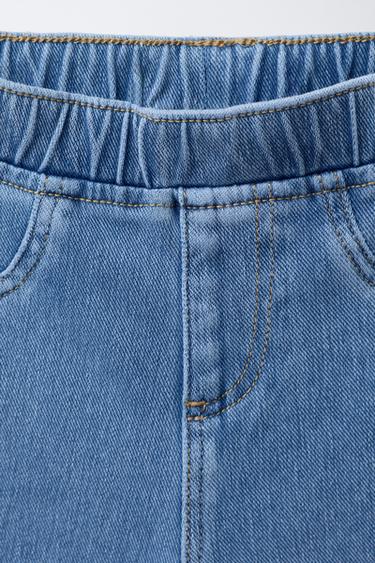 LEGGING DENIM FLARE - Bleu moyen de Zara - Image 2