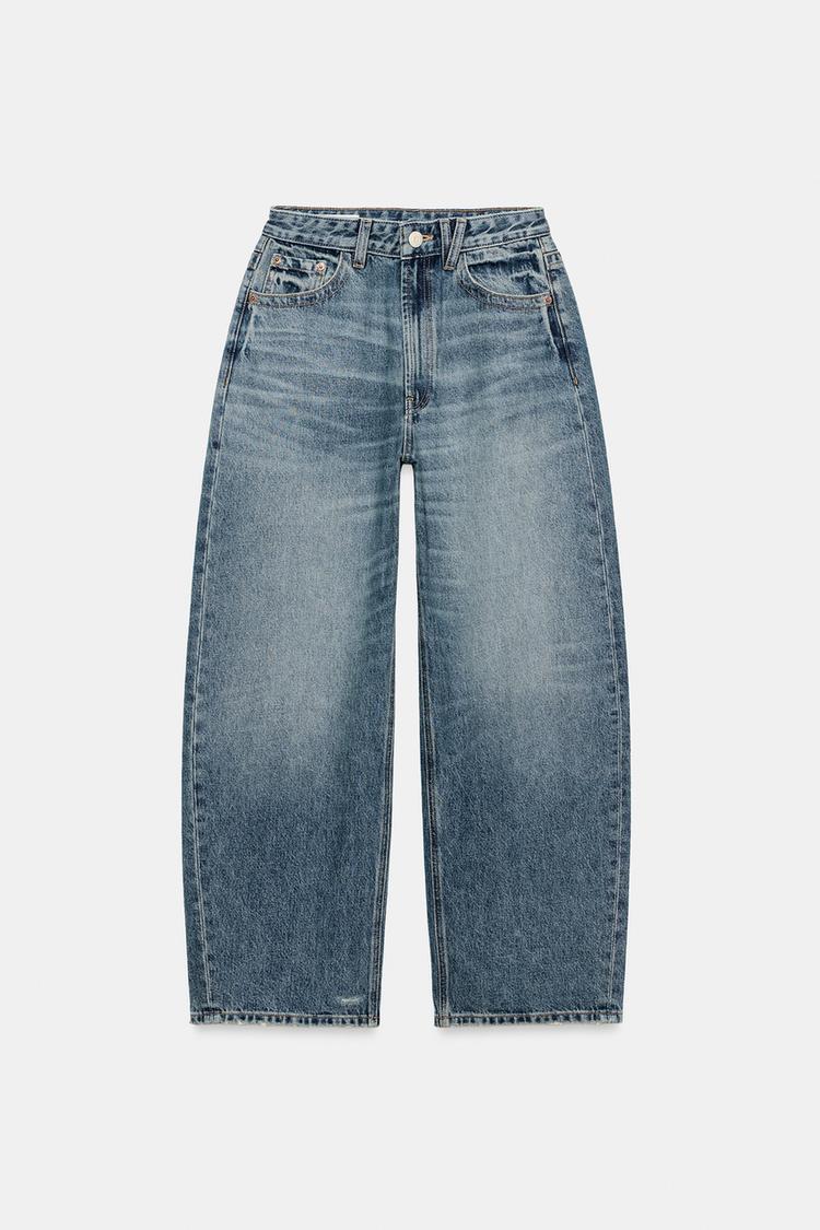 Jeans Baggy de tiro medio TRF 7