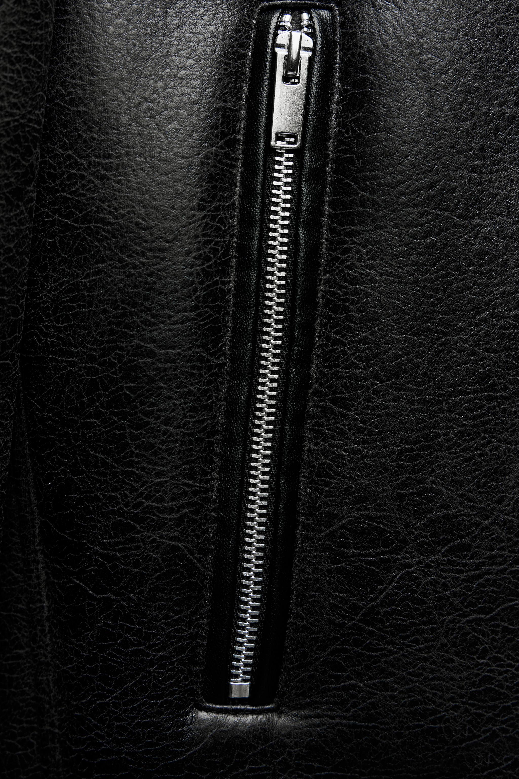 ダブルフェイスジャケット ZWコレクション - ブラック | ZARA