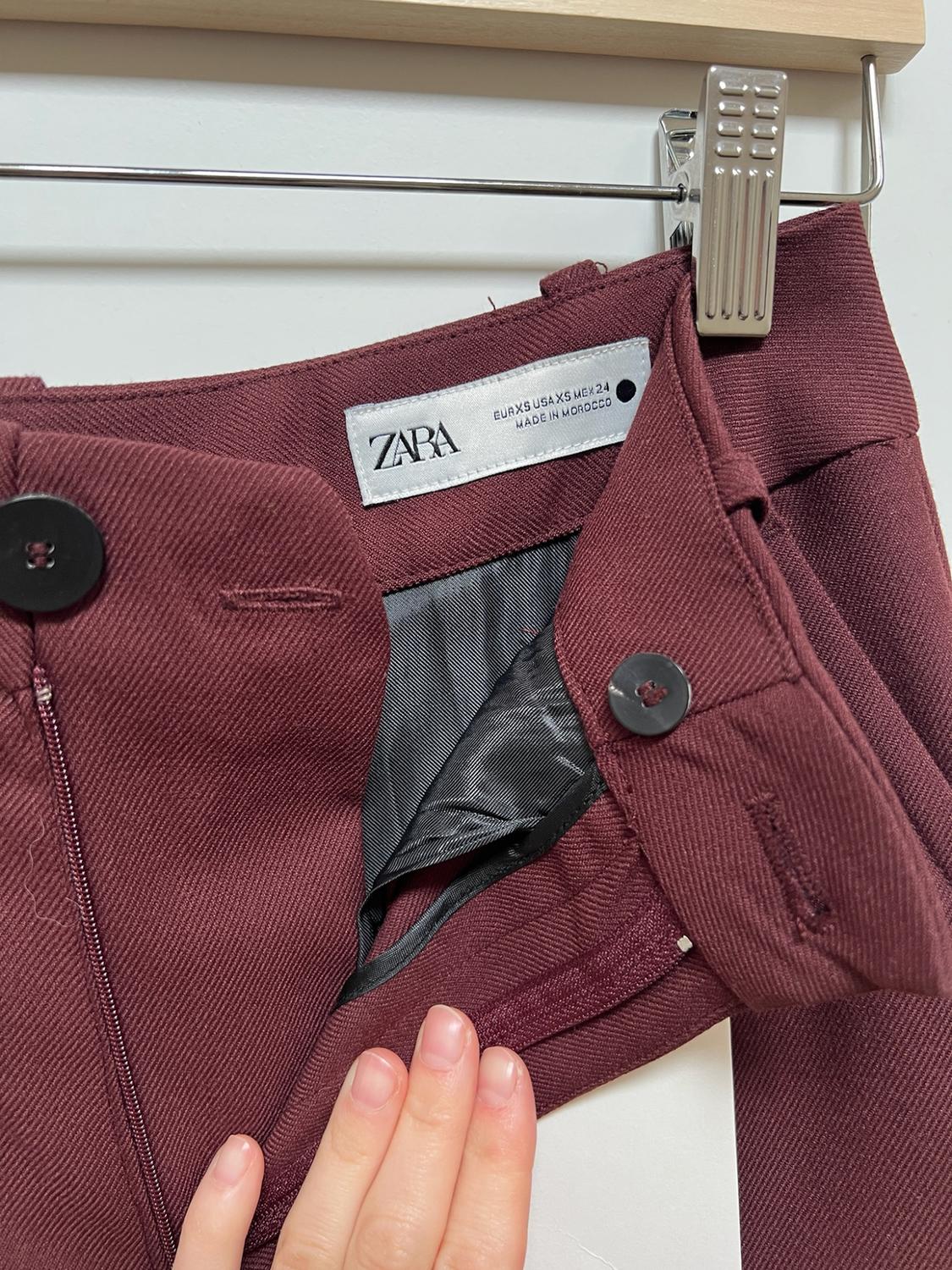 ZW COLLECTION WIDE-LEG DARTED TROUSERS - Image 5