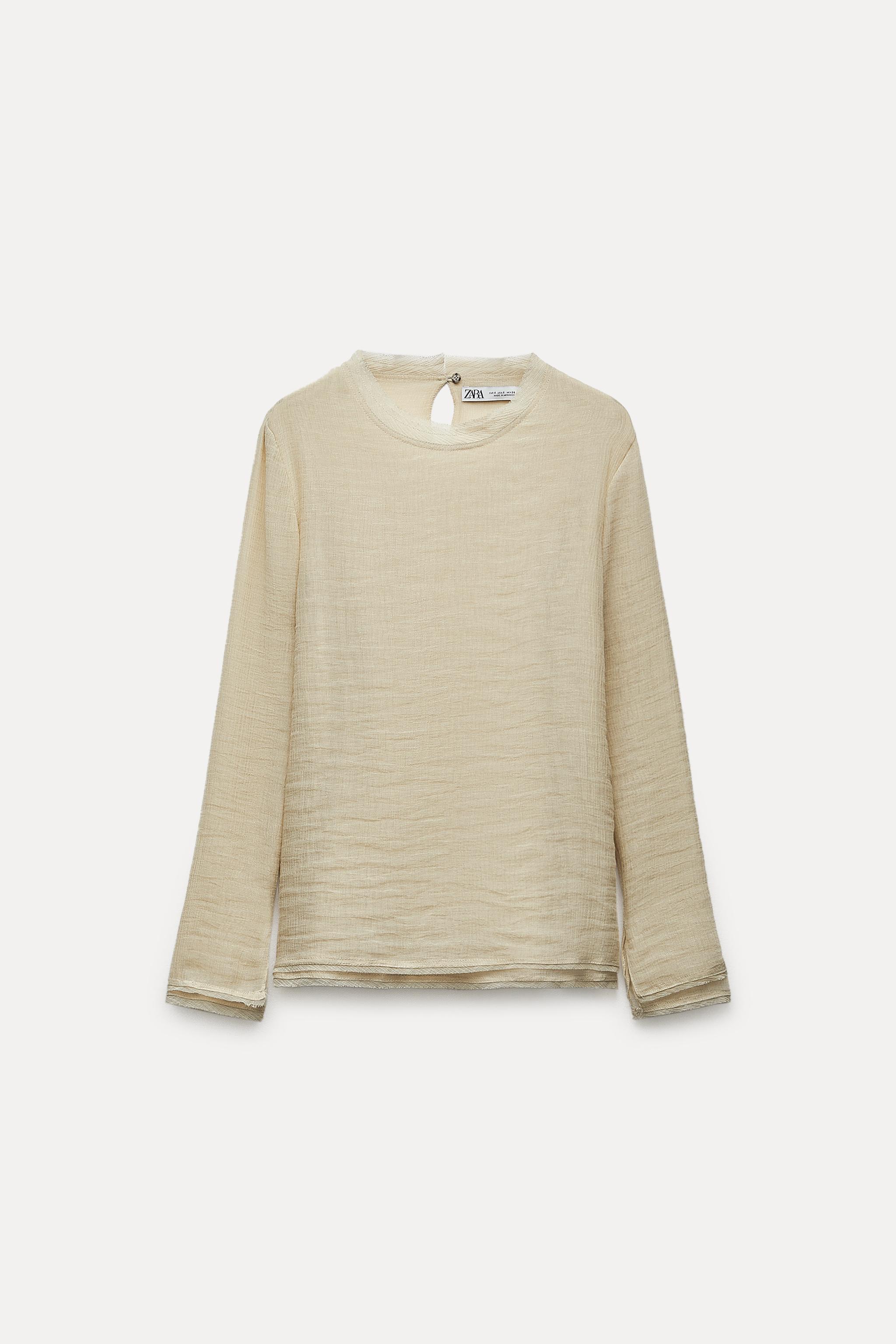 Zara long outlet jumper