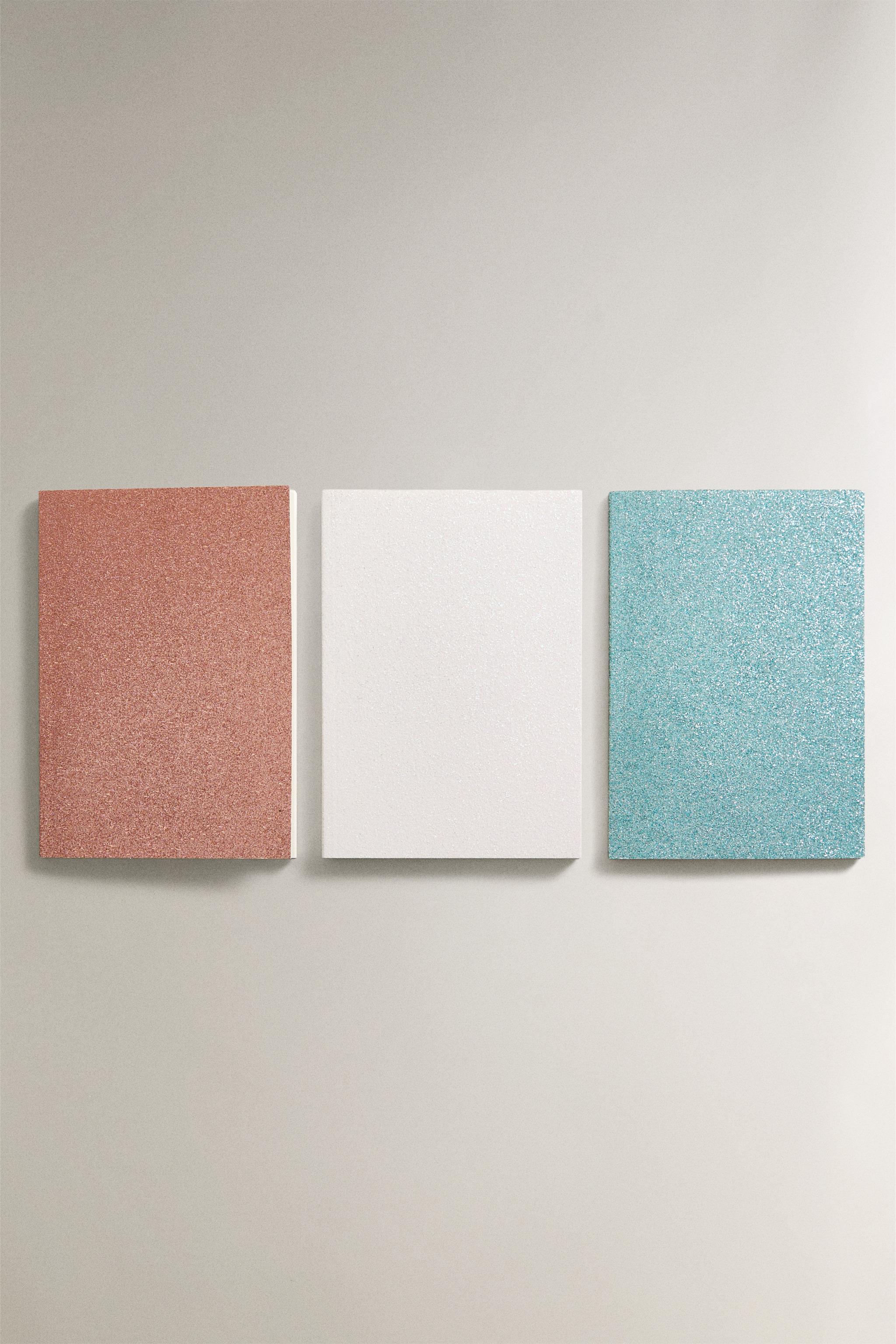 ENSEMBLE DE CARNETS PAILLETTES (ENSEMBLE DE 3)