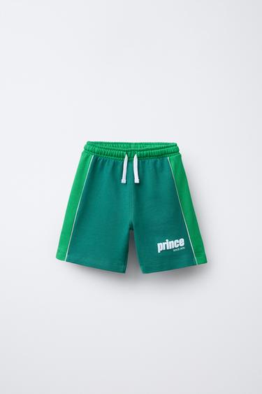 Zara PLIŠANE BERMUDE PRINCE ® – Zelena