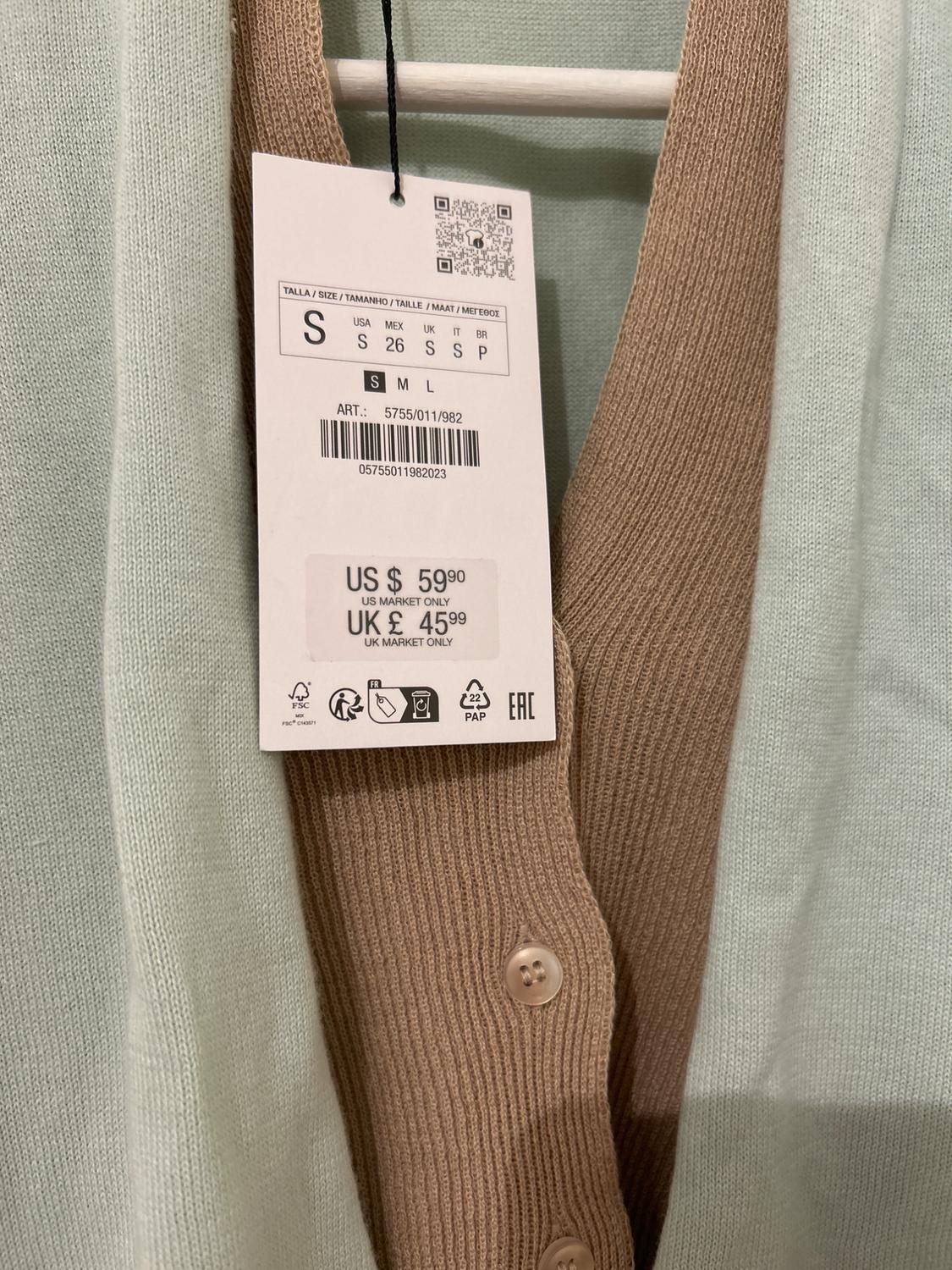 DOUBLE-FABRIC KNIT CARDIGAN - Image 3