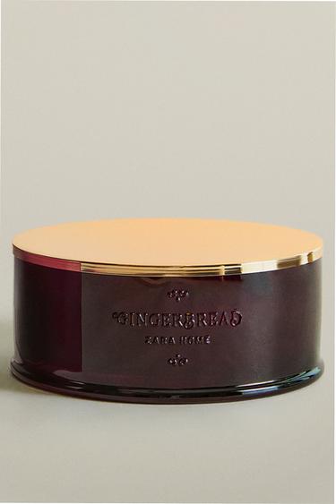 (900 G) DUFTKERZE GINGERBREAD - Rot von Zara