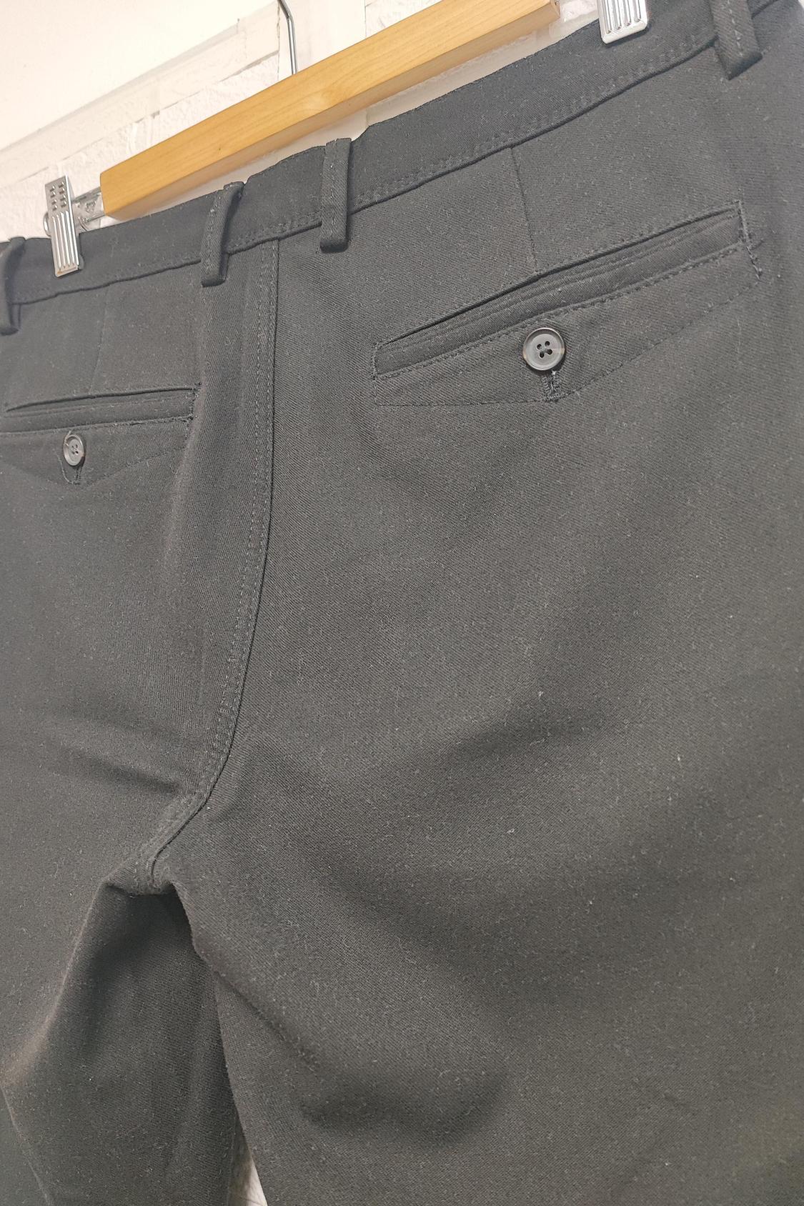 SLIM FIT HEATHERED TROUSERS - Image 3