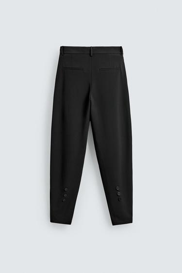 PANTALON COUPE BALLON HARRY LAMBERT FOR ZARA X DISNEY - Noir de Zara - Image 2