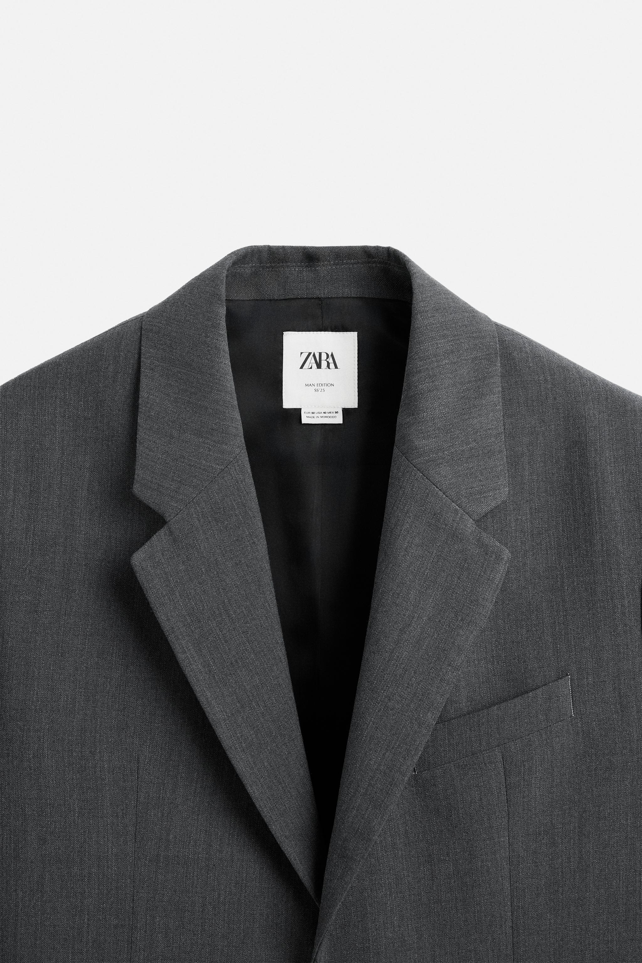 スーツブレザー - LIMITED EDITION - グレー | ZARA Japan / 日本