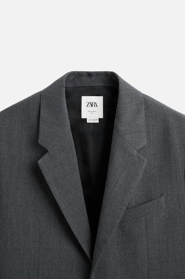 BLAZER DE COSTUME LIMITED EDITION - Gris de Zara - Image 9