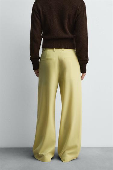 LOOSE FIT TROUSERS HARRY LAMBERT FOR ZARA X DISNEY - Yellow by Zara - Image 2