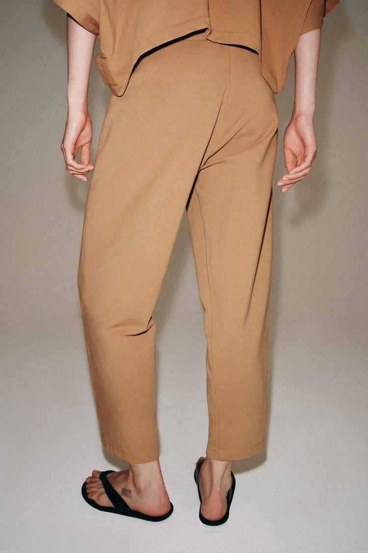 Pantalones de corte carrot 3