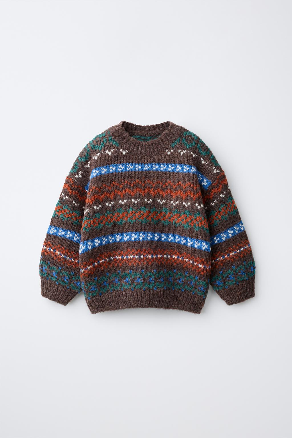 JACQUARD KNIT JUMPER
