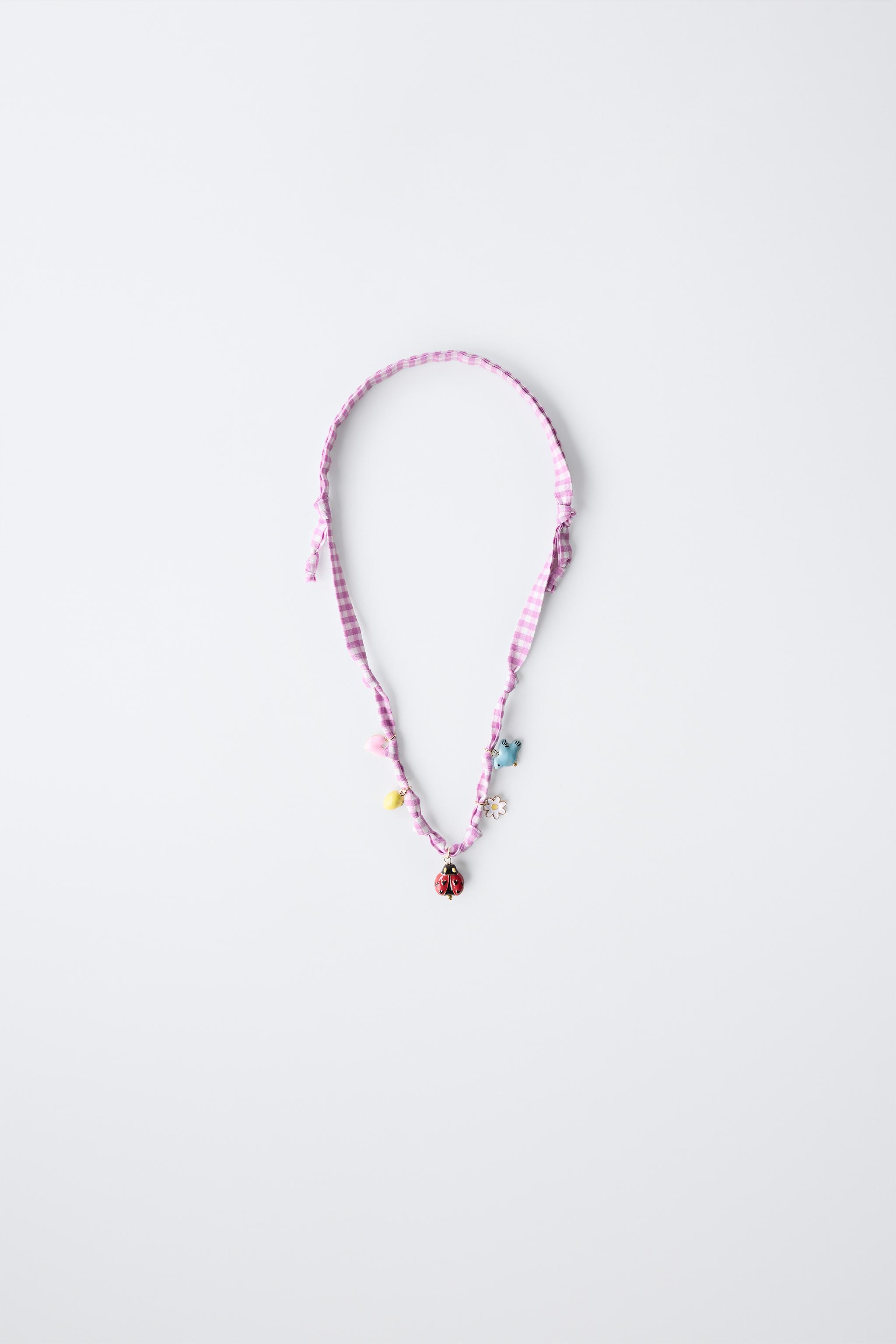★ドイツ発*ZARA*新作*ストーンビーズネックレス/EB★ ウッドビーズネックレス - ダークブラウン | ZARA Japan / 日本