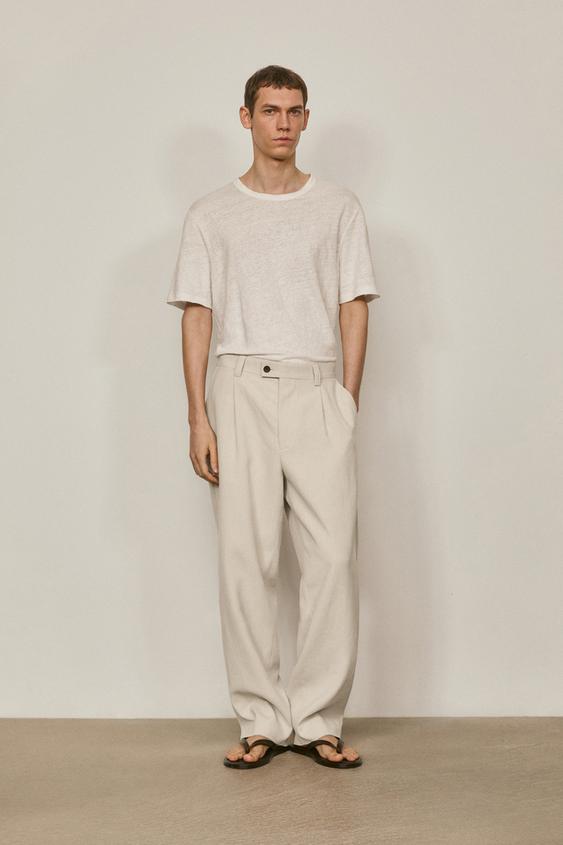 100% linen suit trousers - LIMITED EDITION from Zara - $220