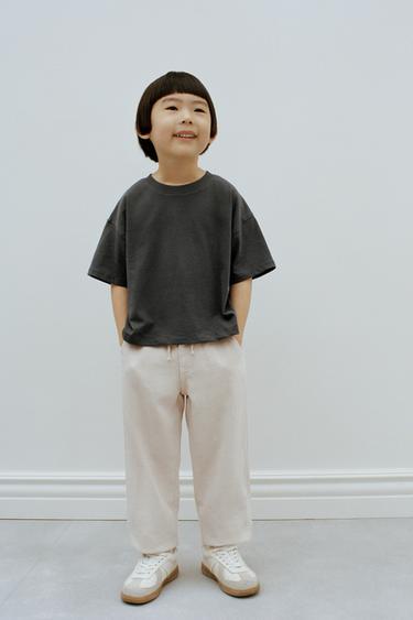 BASIC HEAVY WEIGHT T-SHIRT - Anthracite grey by Zara