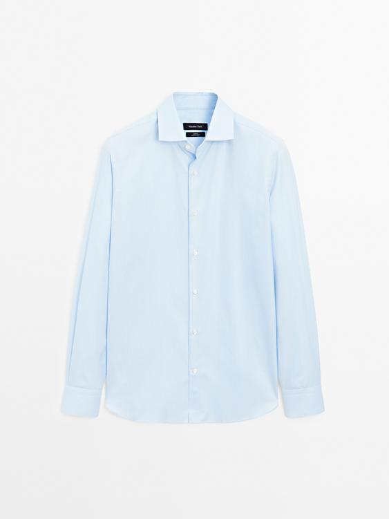 Slim fit striped shirt