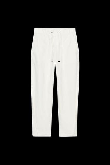 JOGGINGHOSE MIT DRUCKKNOPF - Cremefarben von Zara - Bild 0