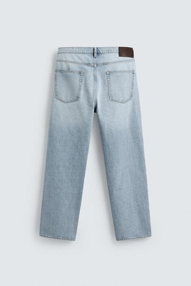 JEANS STRAIGHT FIT - Azul claro de Zara