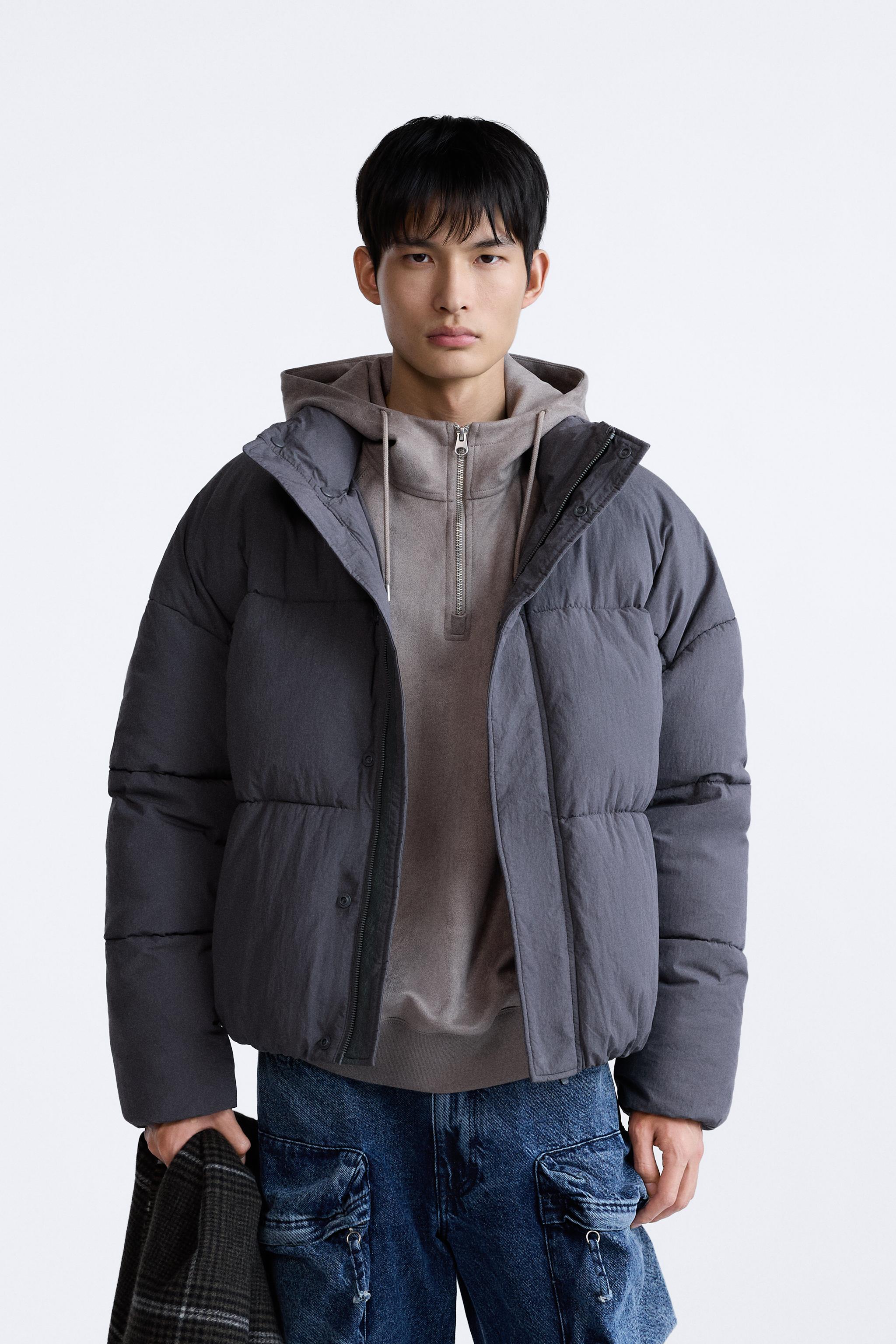 Men s Puffer Coat ZARA Singapore