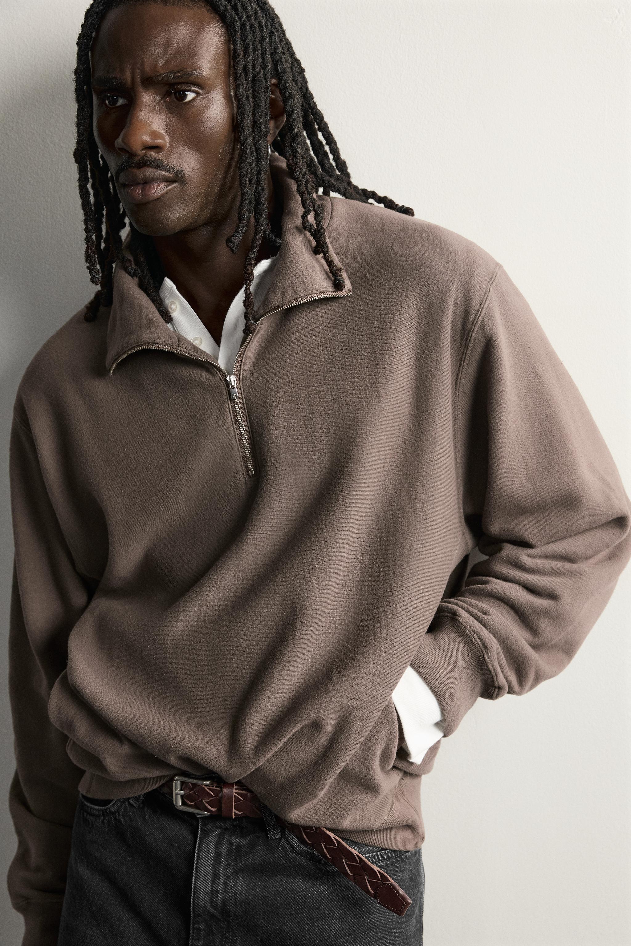 QUARTER-ZIP SWEATSHIRT 2026 TANAKA NY TYO LTD.©