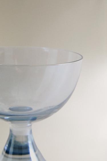 COUPE À GLACE VERRE RECYCLABLE COLORÉ - Bleu de Zara - Image 4
