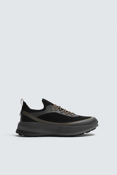 Zara RUNNING SNEAKERS - Black