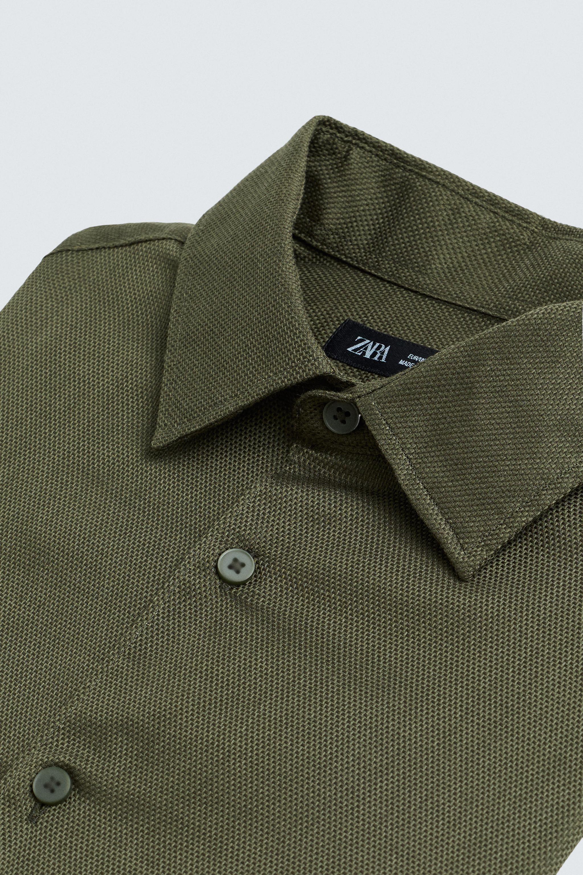EASY CARE TEXTURED SHIRT