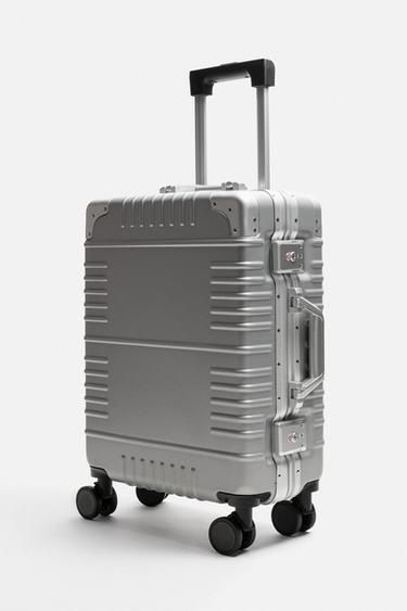 Zara TRAVEL SUITCASE - Silver