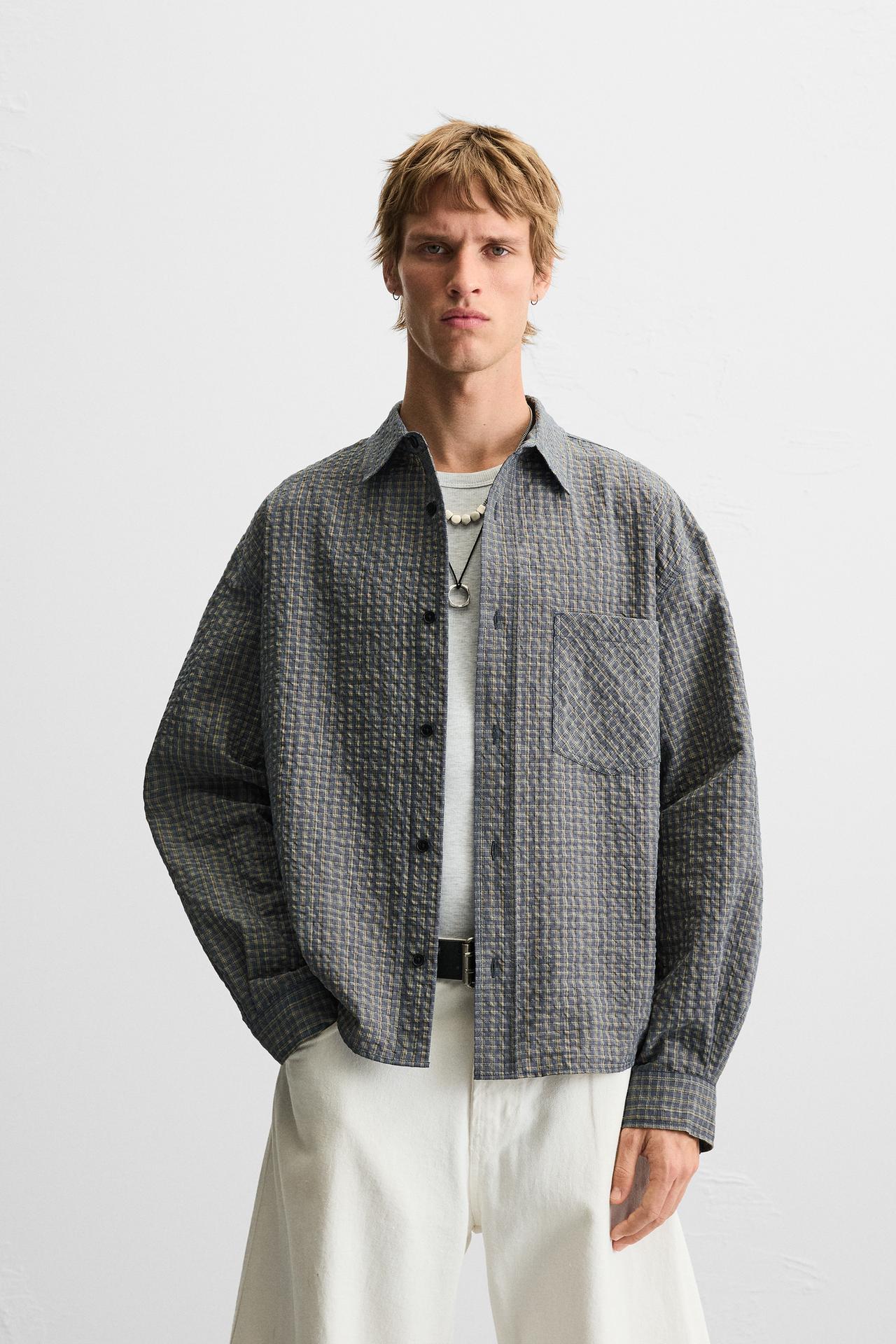 PLAID POCKET SHIRT