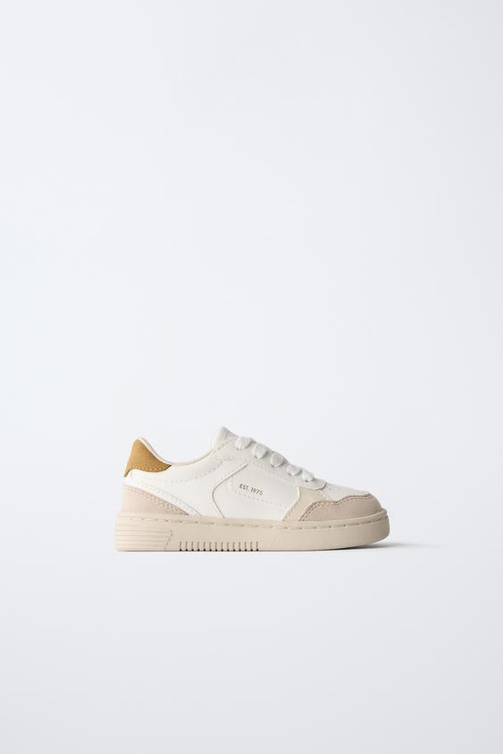 TÊNIS COMBINADO - Branco da Zara - Imagem 0