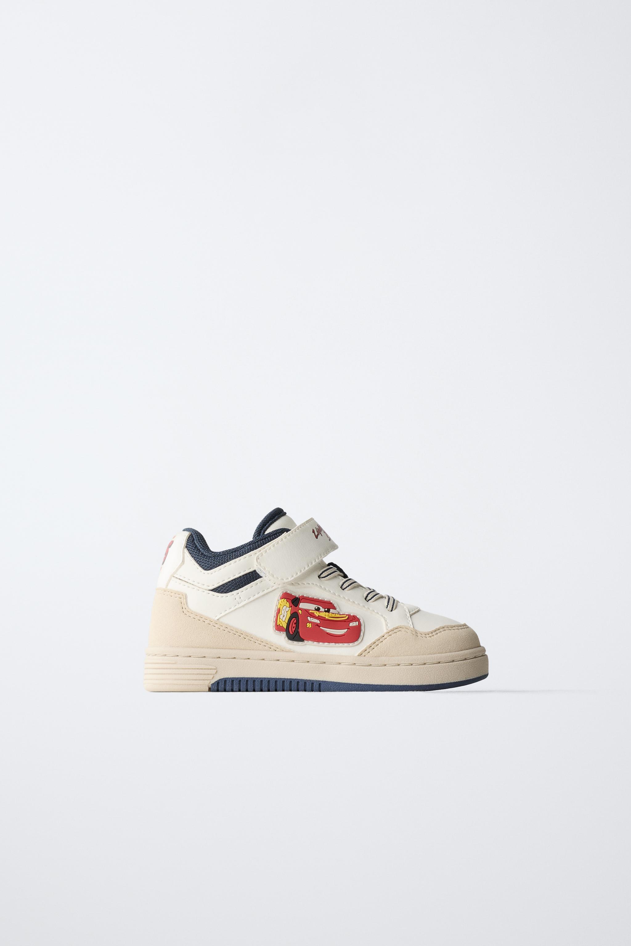 CARS LIGHTNING MCQUEEN © DISNEY HIGH-TOP SNEAKERS White ZARA