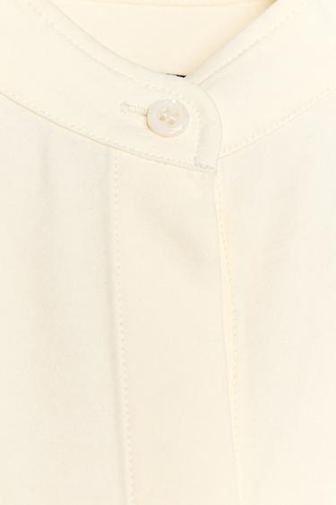 CHEMISE FLUIDE POCHES ZW COLLECTION - Écru de Zara - Image 6