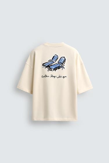 HAMMOCK PATCH SWEATSHIRT - Oyster-white by Zara