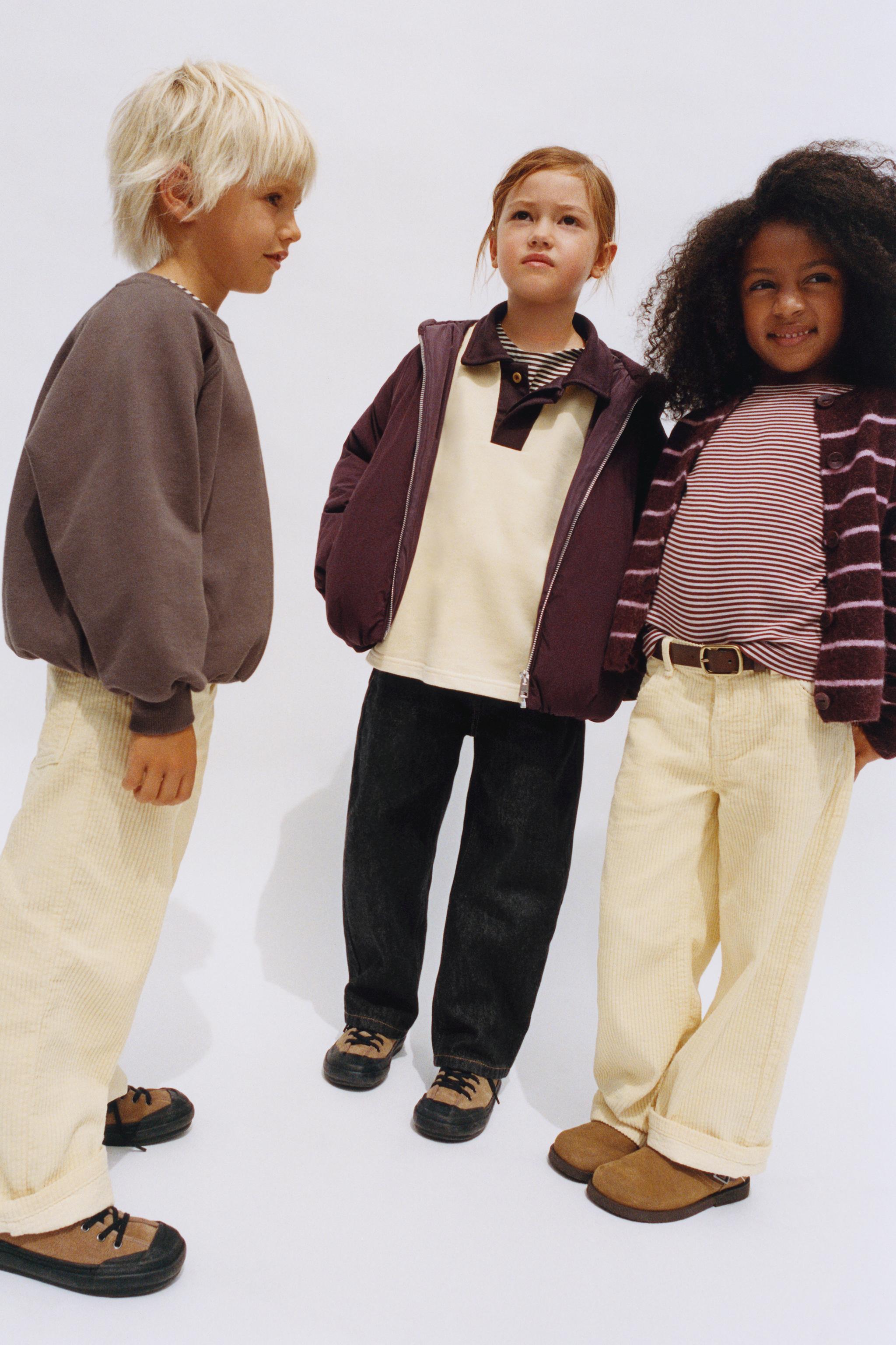 WIDE-LEG CORDUROY TROUSERS