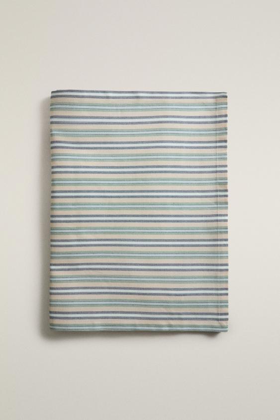 CHEMIN DE TABLE RAYURES - Bleu de Zara - Image 4
