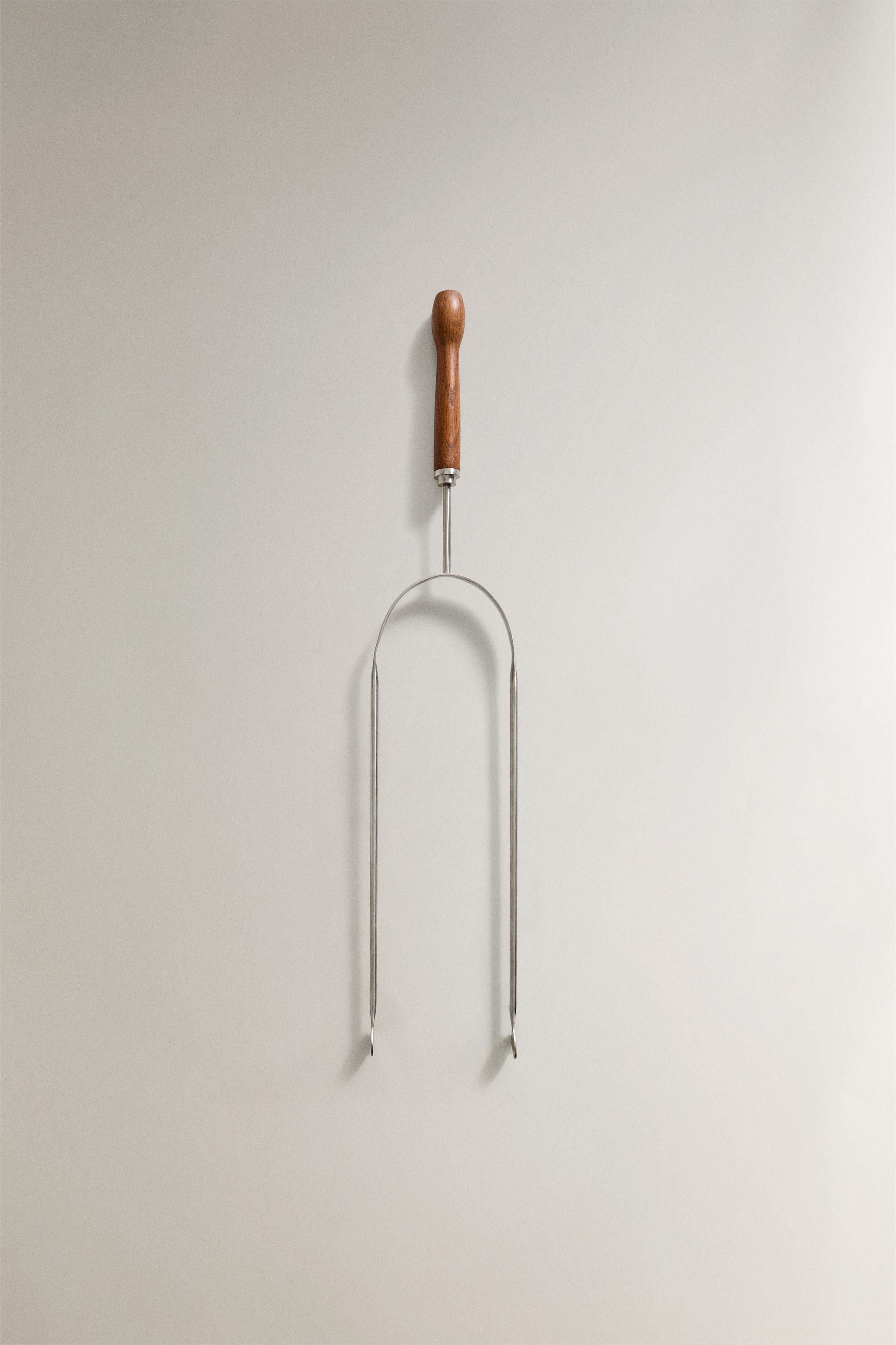 STEEL FIREPLACE TONGS