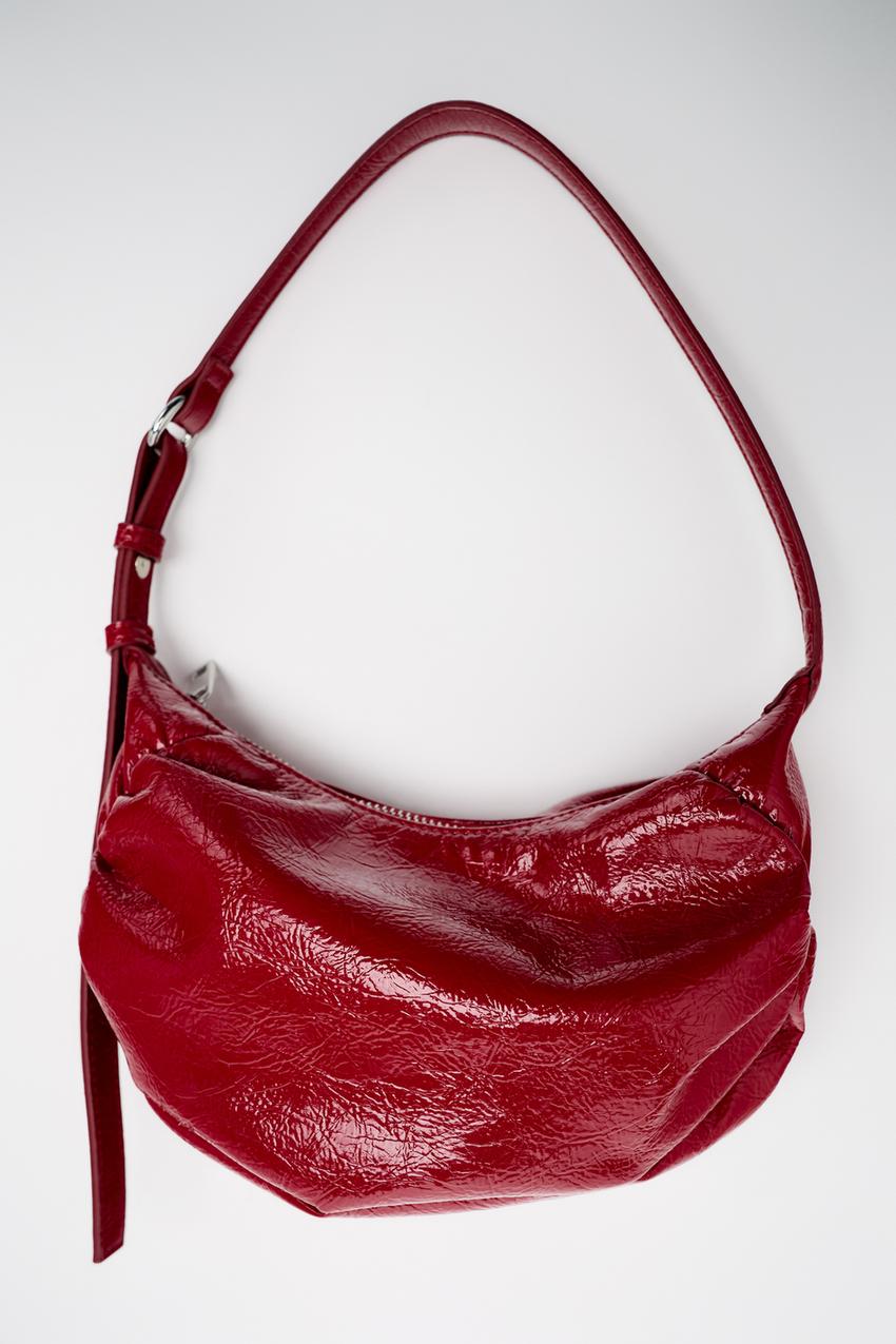Zara red sling bag Clearance
