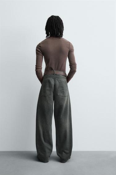 JEAN BAGGY COUTURE TOURNÉE - Vert de Zara - Image 2