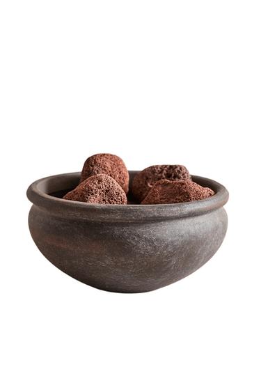 Zara VOLCANIC STONE CERAMIC DIFFUSER - Black