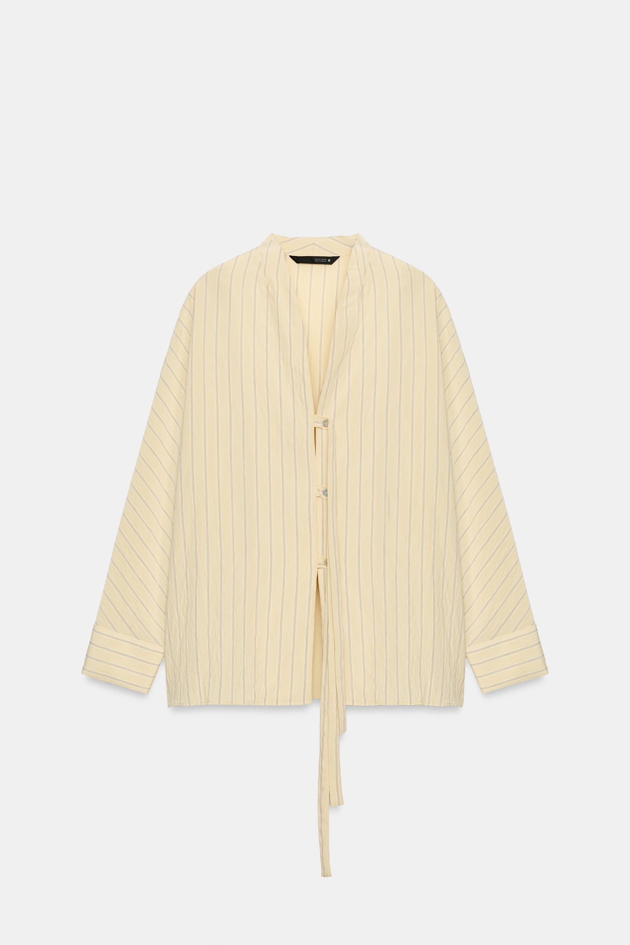ZW COLLECTION STRIPED SHIRT - Printed | ZARA South Africa