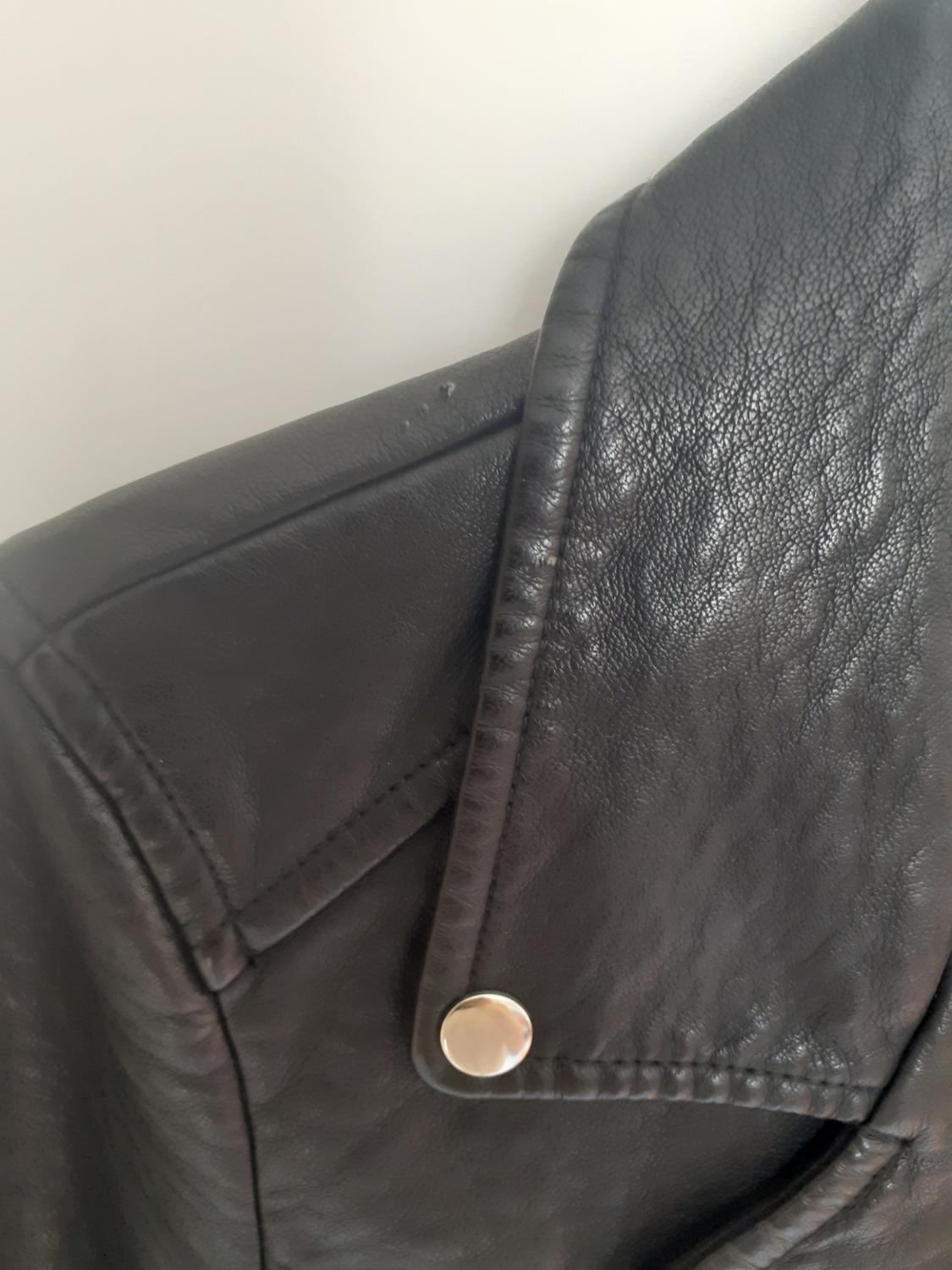 VESTE EN CUIR VÉRITABLE - Image 3