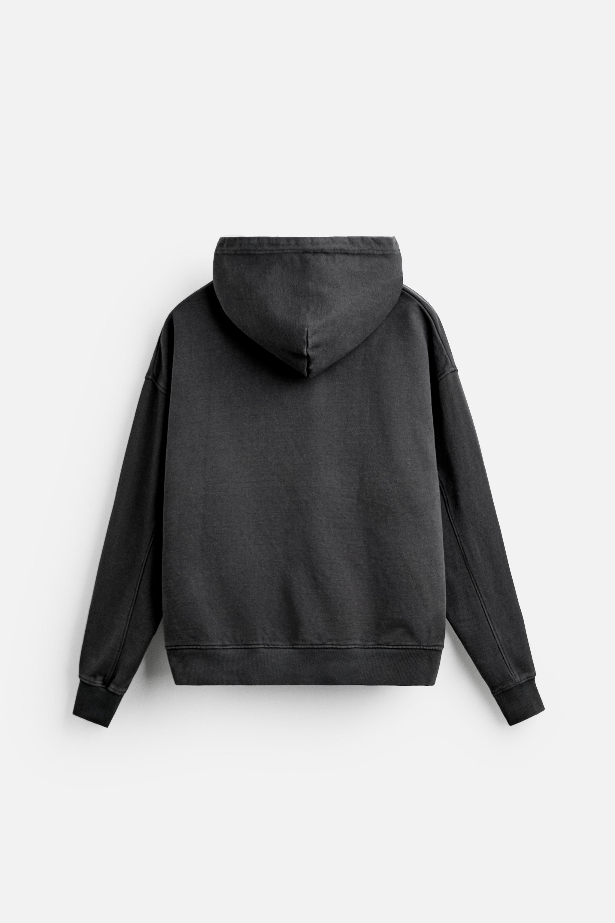 Zara essentials hoodie sale