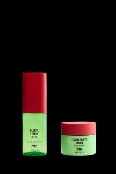 FLORAL FRUITY CRUSH HAIR&BODY MIST 75ML (2.54 FL.OZ) + BODY CREAM 90ML (3.04 FL.OZ) -  by Zara - Image 0