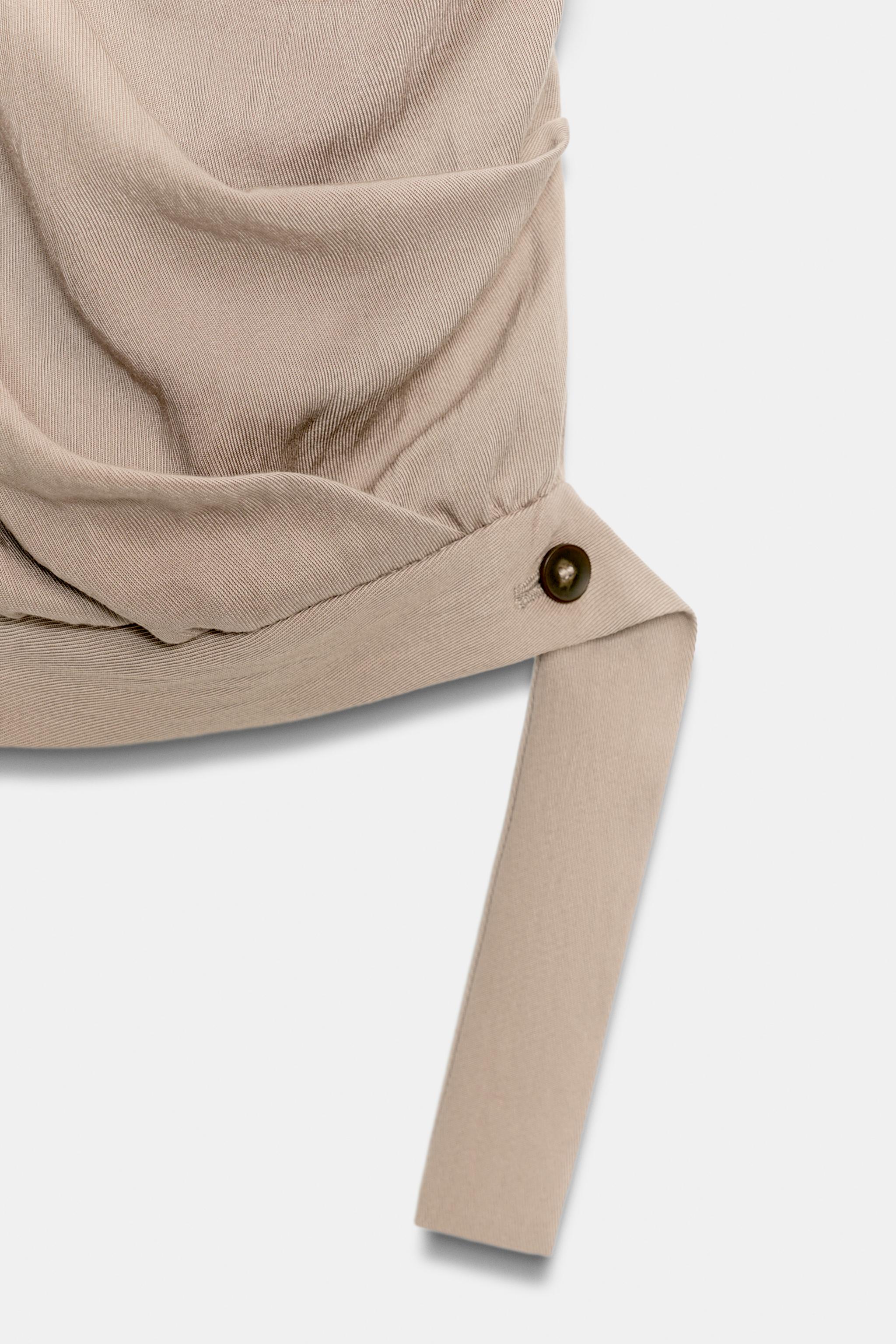 ZW COLLECTION FLOWY PLEATED SHORTS
