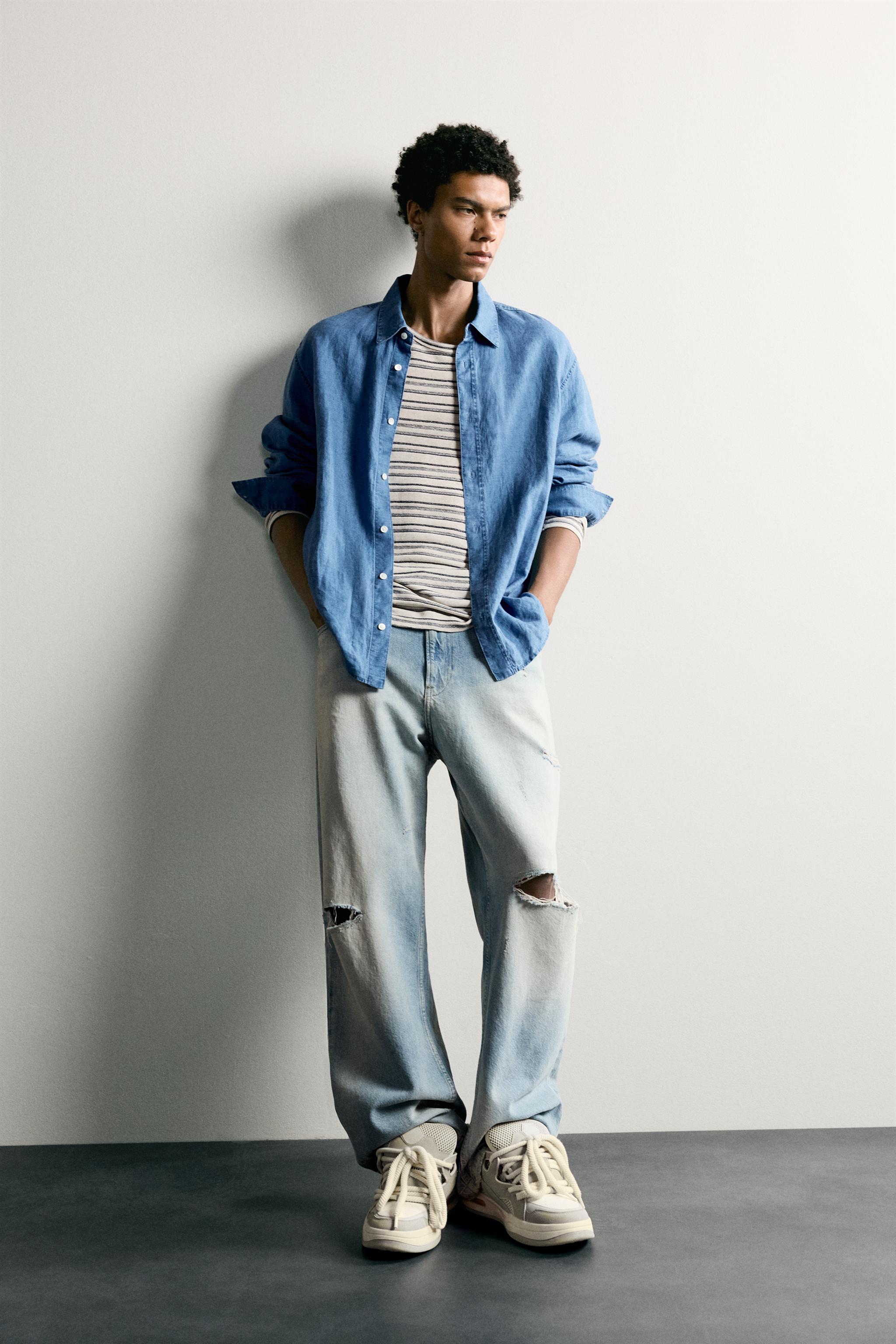 Мужские кроссовки Zara ROPE LACE SKATE SNEAKERS — фото 2