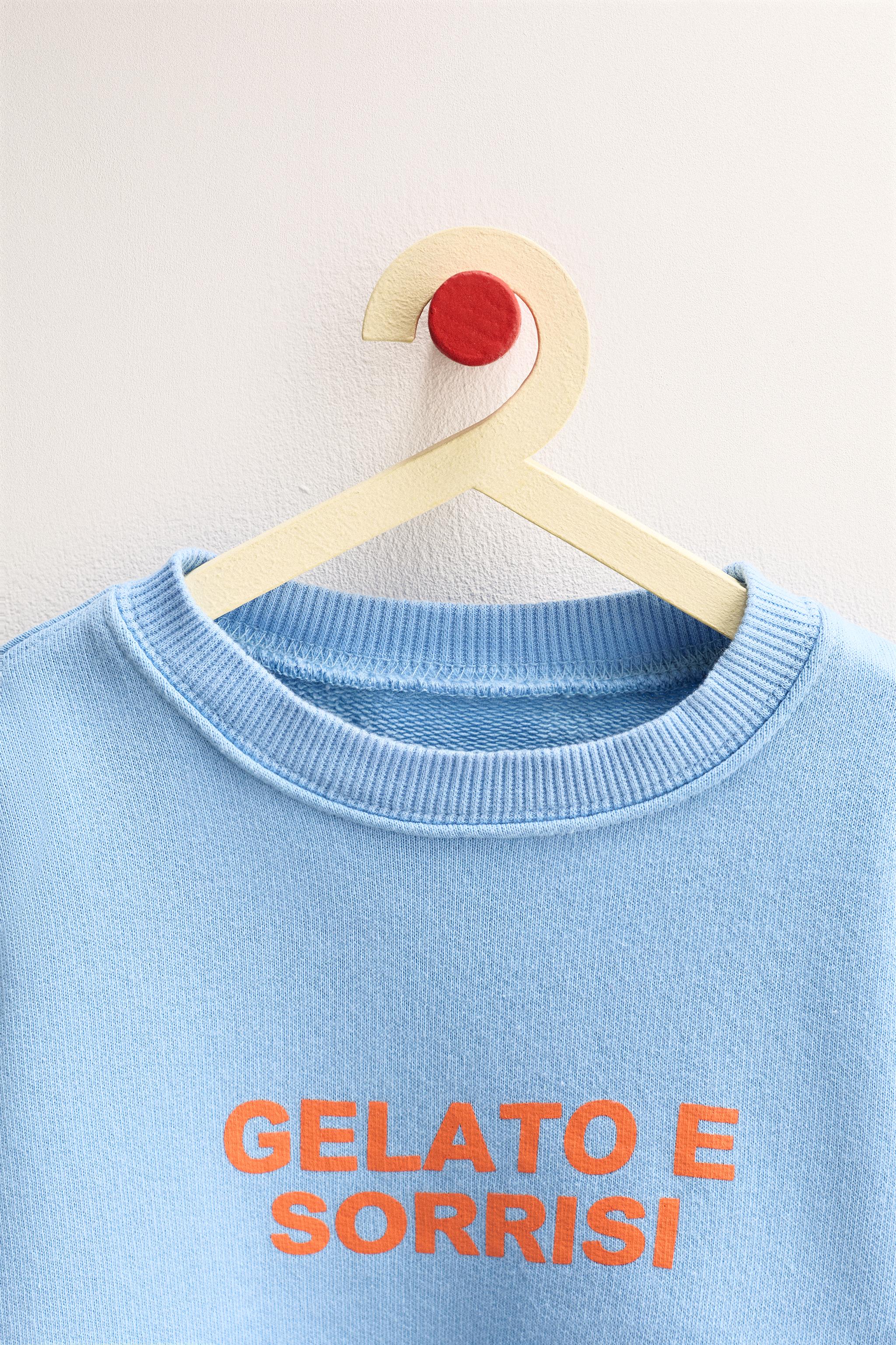 ZARA TIMELESS - TEXT SWEATSHIRT