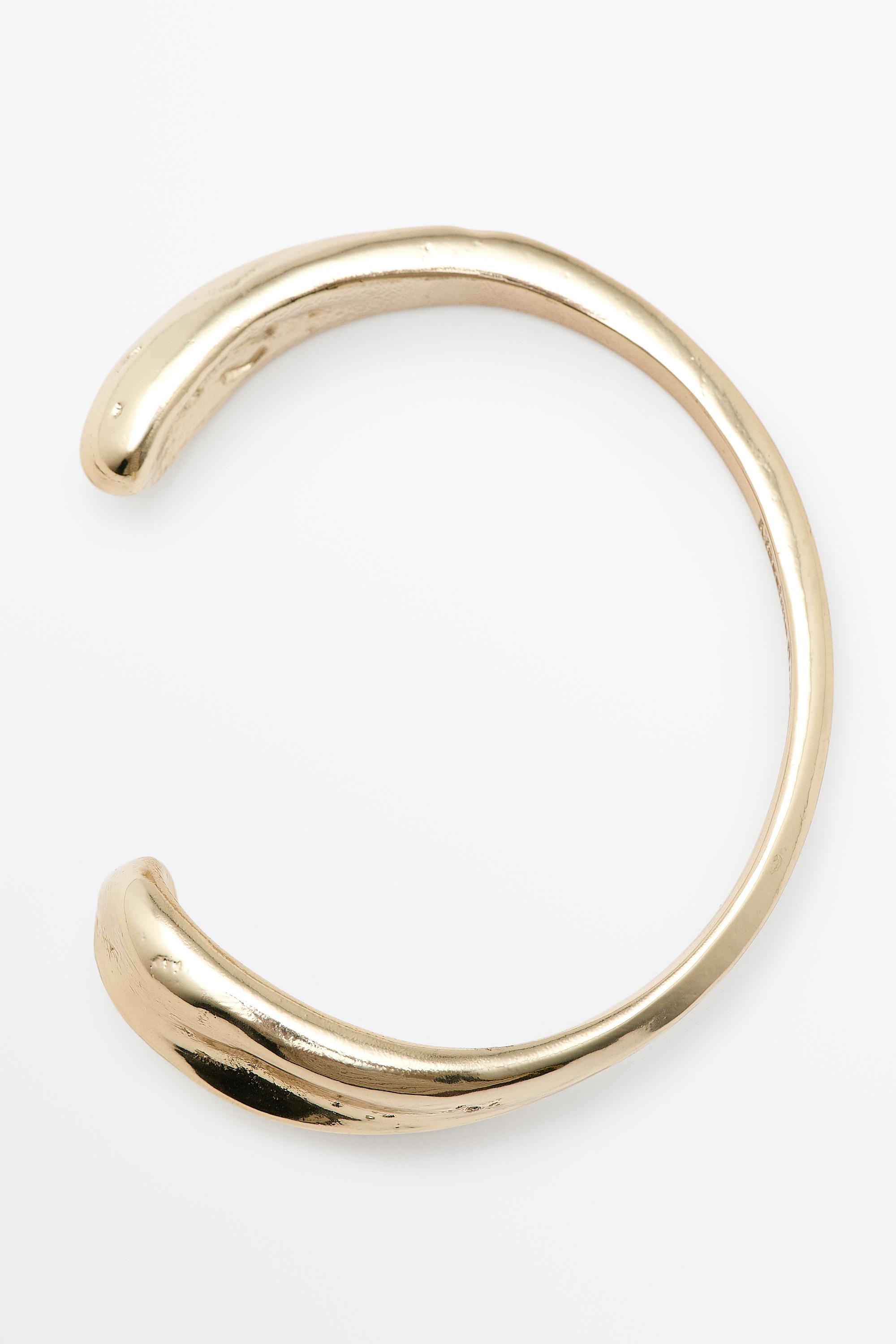 Bracelet design ouvert incurvé