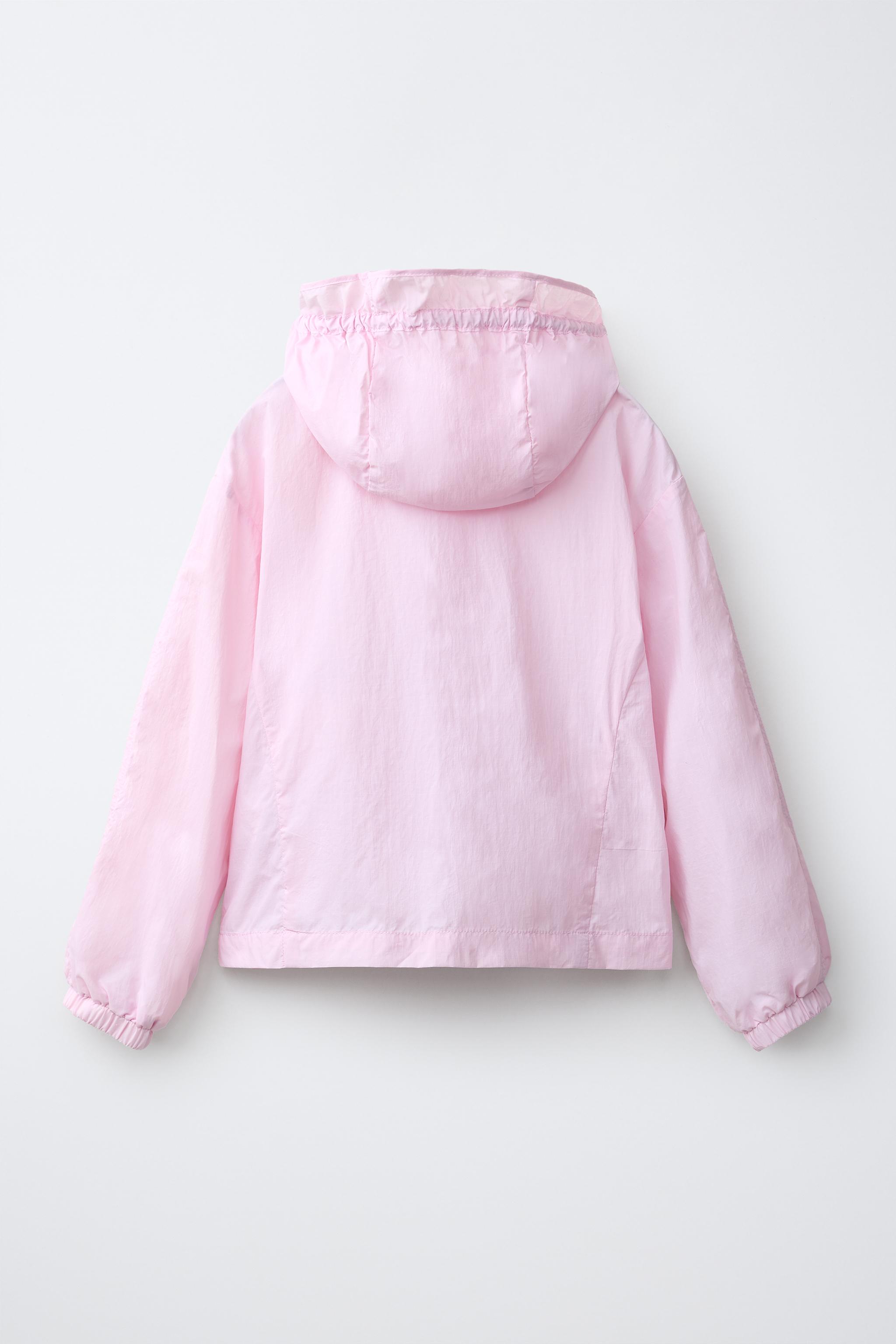 Детские куртки Zara WATER REPELLENT HOODED RAINCOAT — фото 3