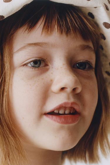 Zara TÄPILINE VIHMAMÜTS - Ecru