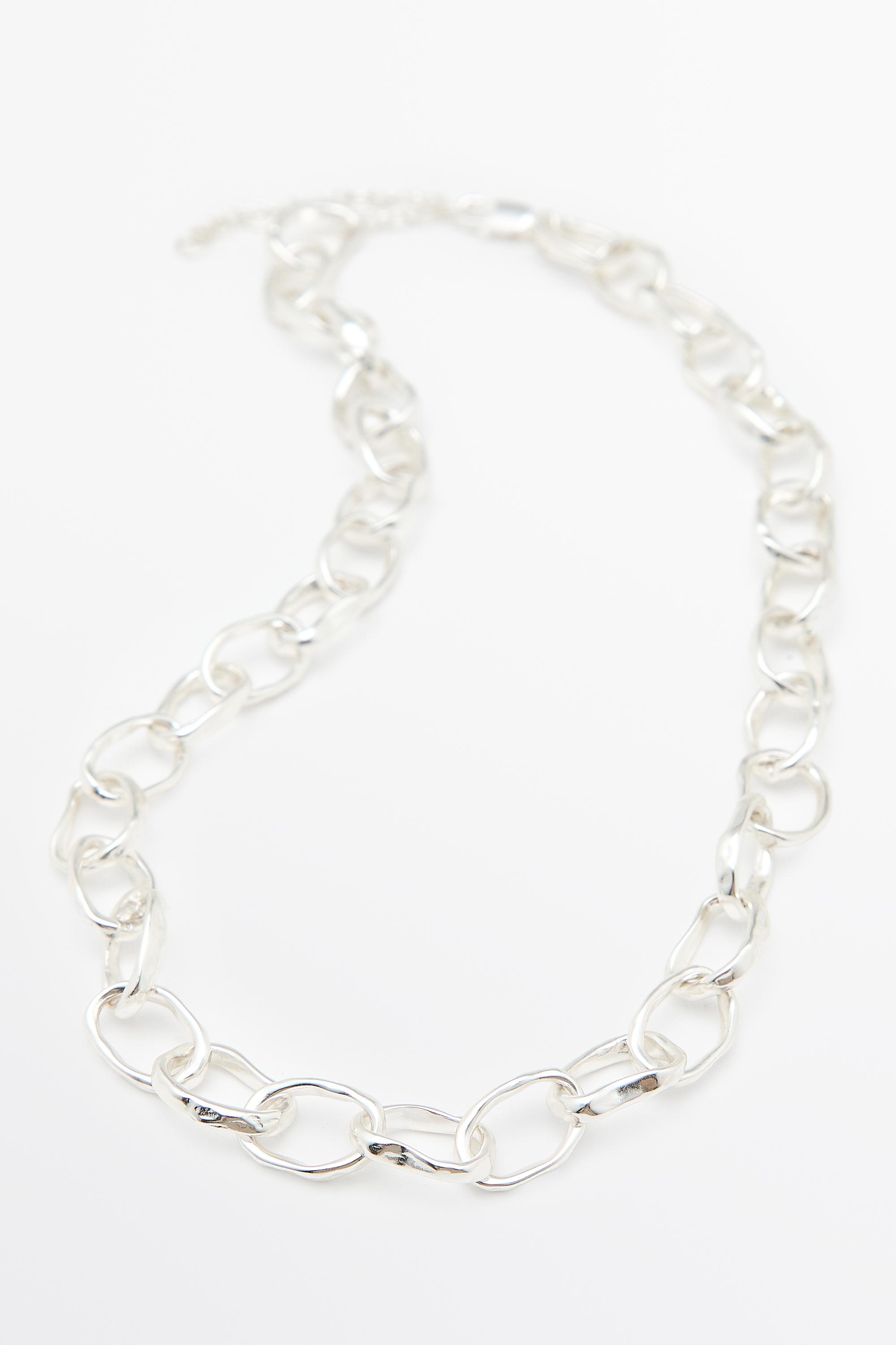 Collier maillons fluide